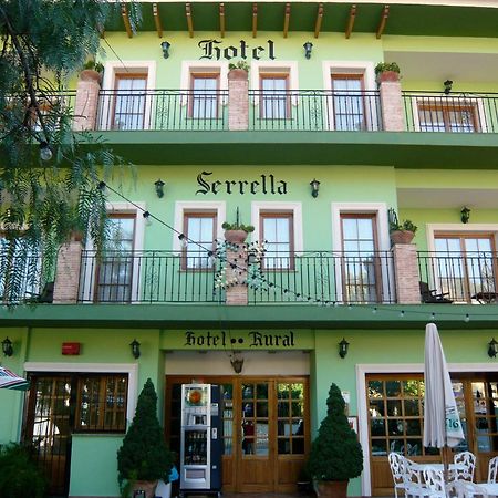 Hotel Rural Serrella Castell De Castells Bagian luar foto