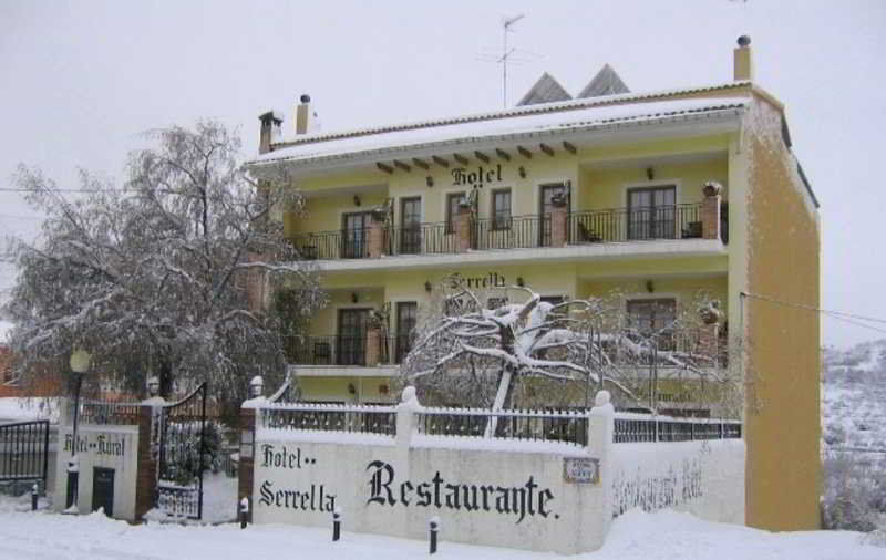 Hotel Rural Serrella Castell De Castells Bagian luar foto