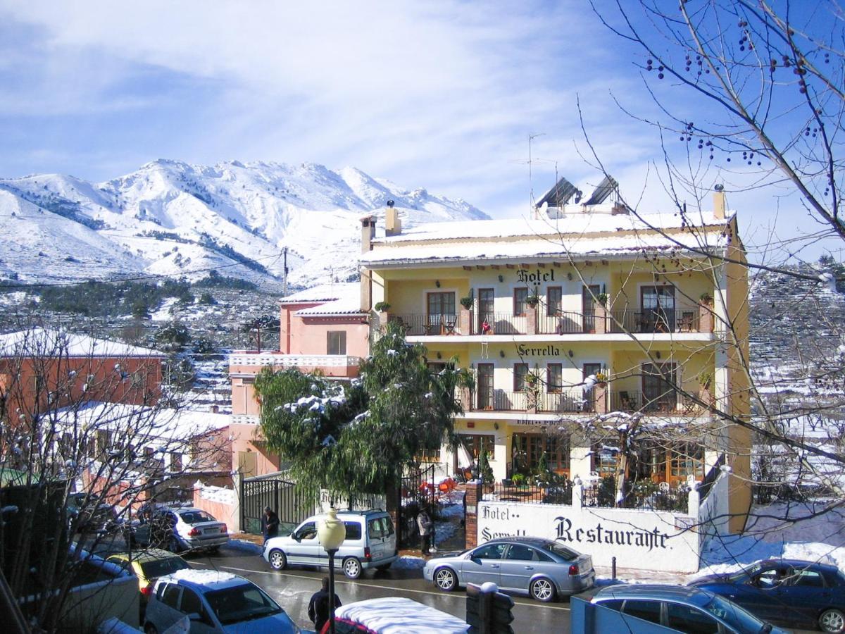Hotel Rural Serrella Castell De Castells Bagian luar foto